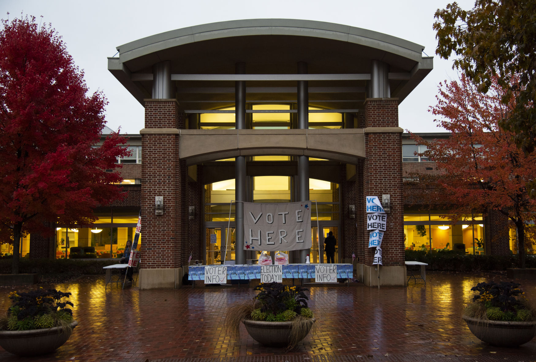 Election Day at the HUB